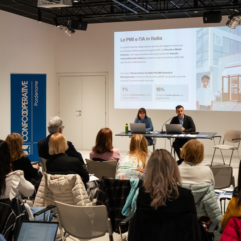 Pordenone, AI CONNECT inaugura percorso sull'IA