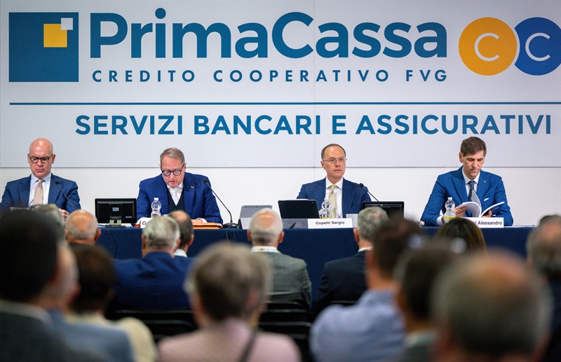 PrimaCassa in assemblea: risultati all’insegna di crescita, solidità e impegno per le comunità